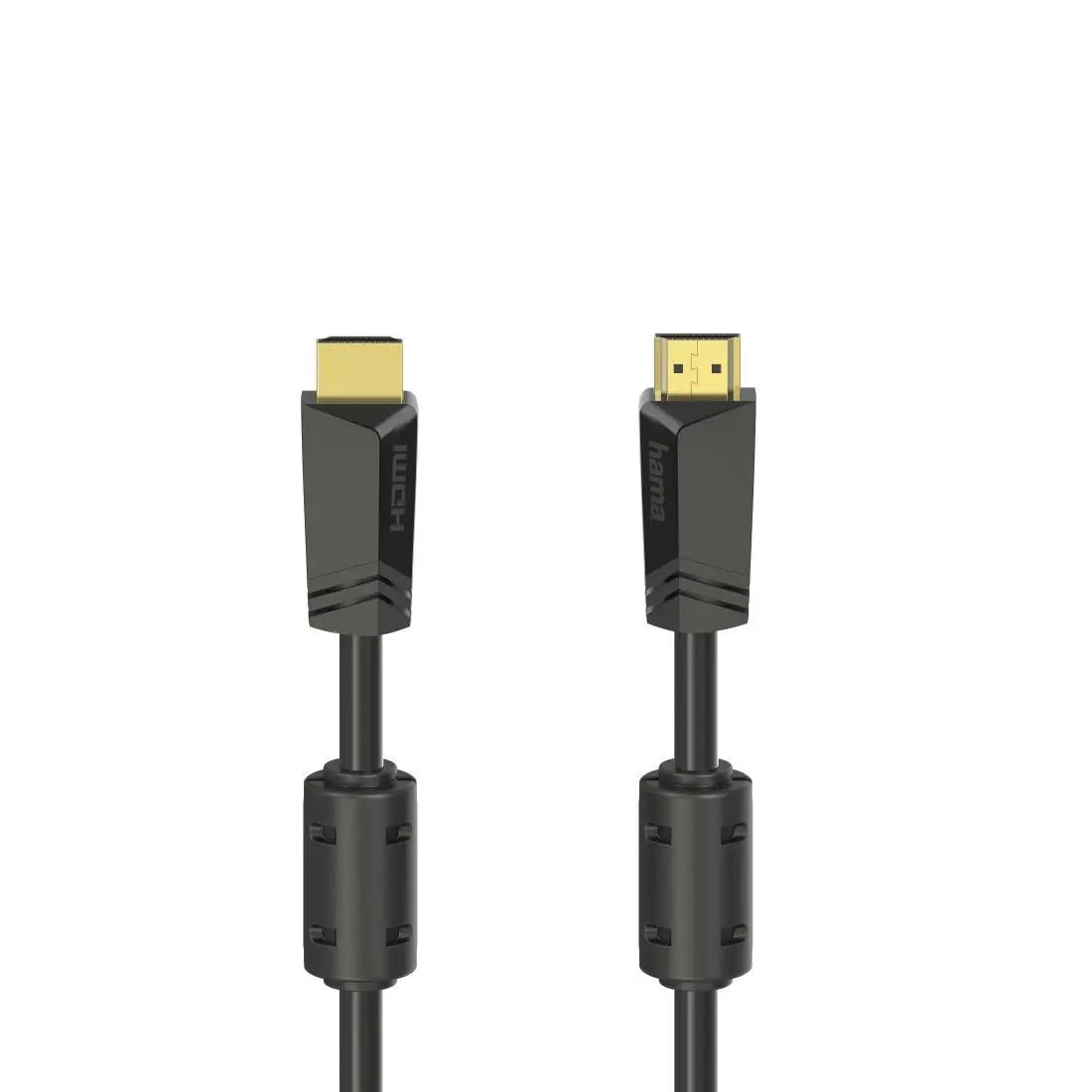 Hama High Speed HDMI-kabel 4K, svart – 10 m