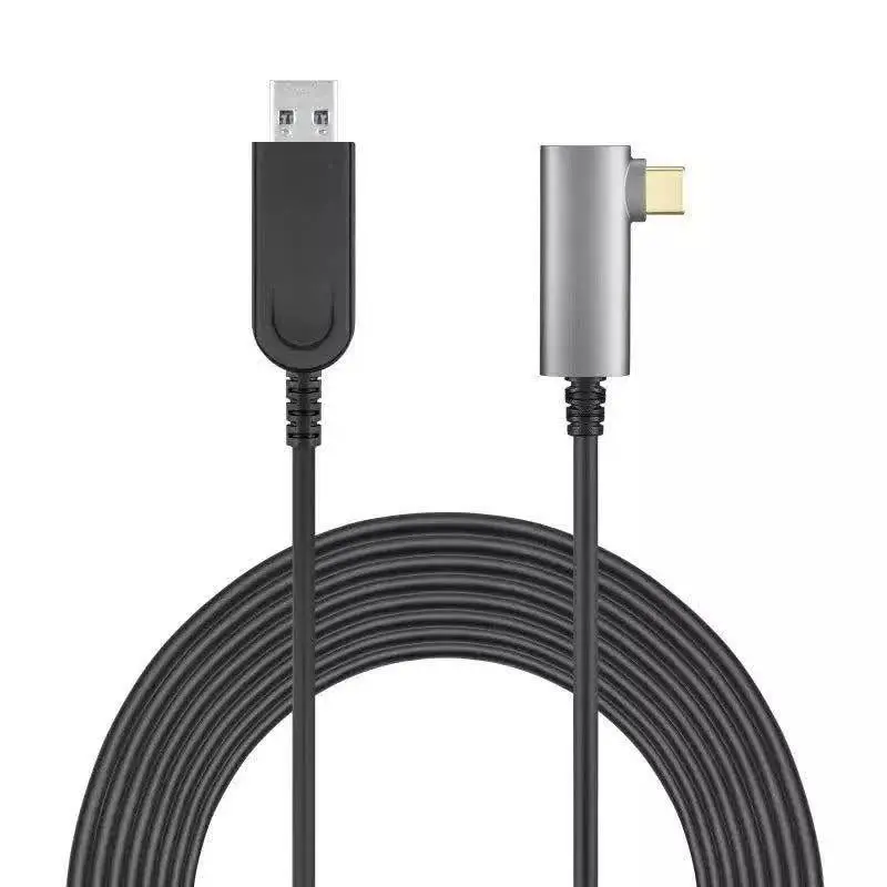 Nördic Aktiv AOC USB-C til USB-A Fiberkabel (VR Link) – Kompatibel med Oculus Quest 2, USB 3.2 Gen2, 10Gbps – 7,5m