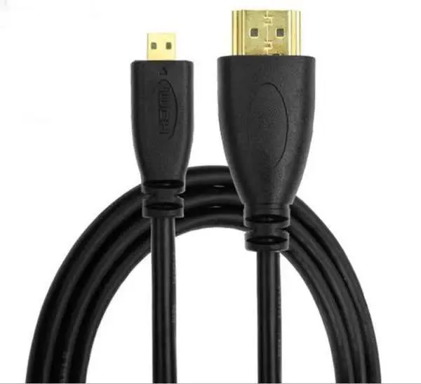 Nördic HDMI til Micro HDMI-kabel - Svart - 50 cm