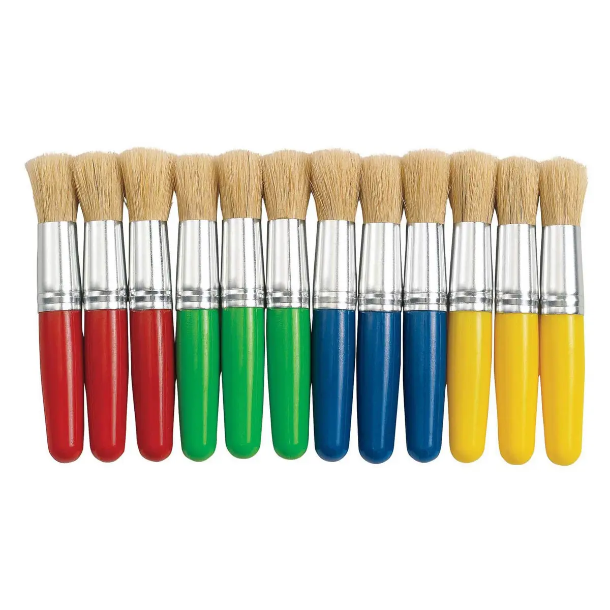 Colorations Tykk Penselsett - 12 stk.