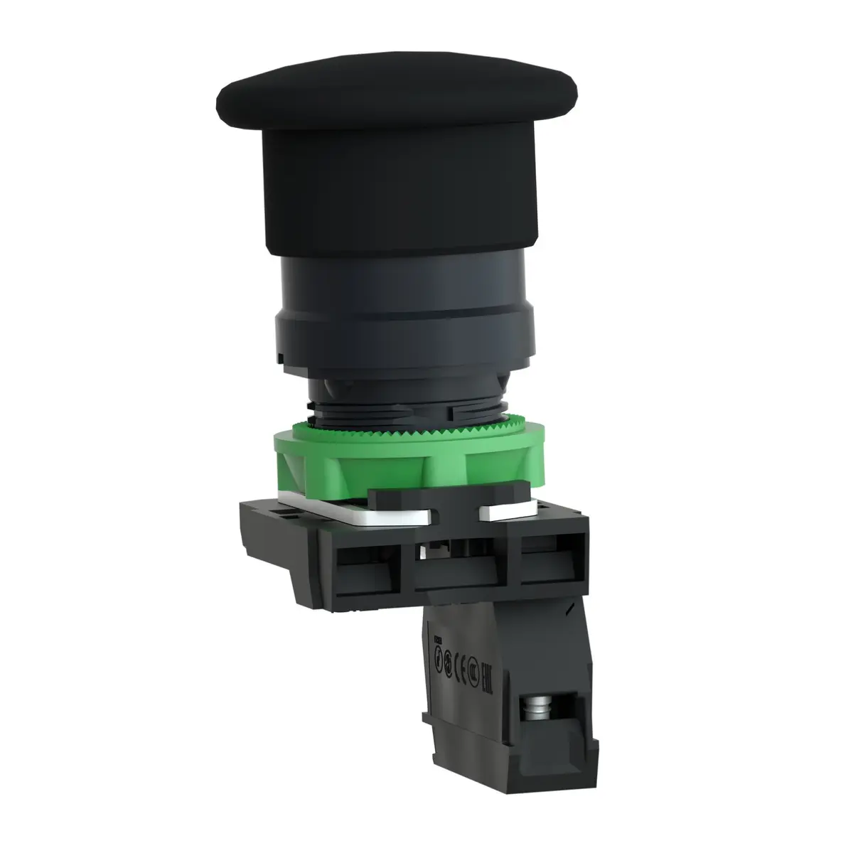 Schneider Electric Harmony trykknapp med fjærretur (1xNO)