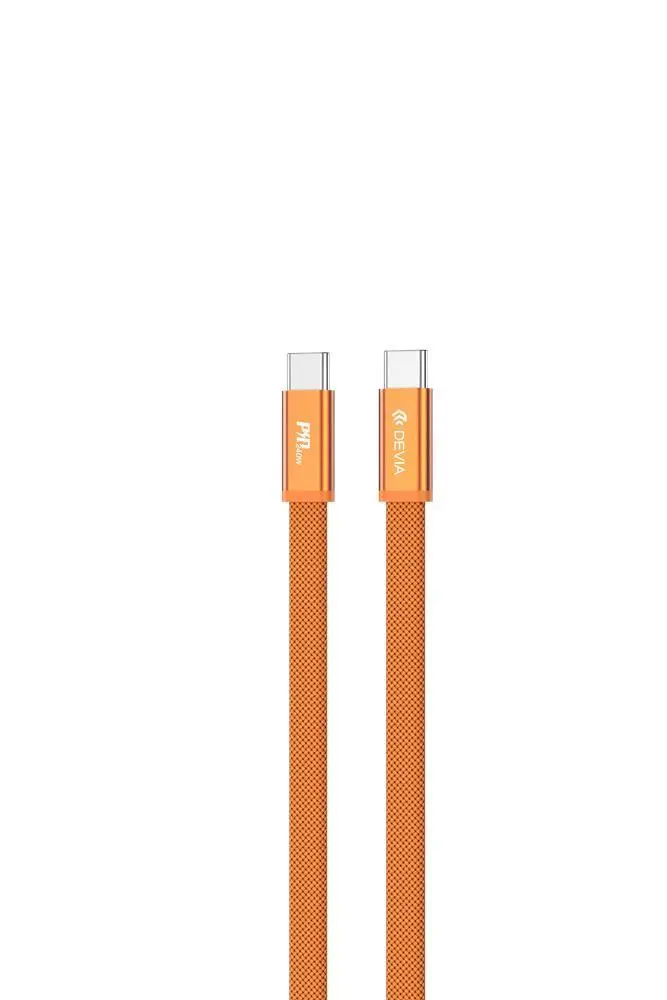 Devia Ultra3 USB-C kabel - 240W, 1,5m - Oransje