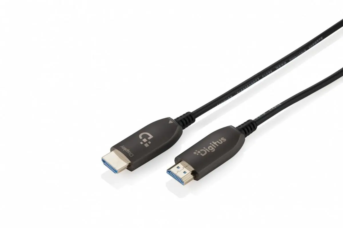 Digitus AK-330126-500-S Hybrid HDMI-kabel - HDMI 2.1, 8K - 50m