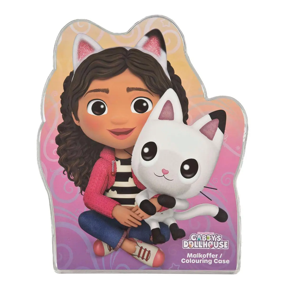 Gabby's Dollhouse Maleboks med Fargeblyanter og Tusjer &ndash; 26 deler