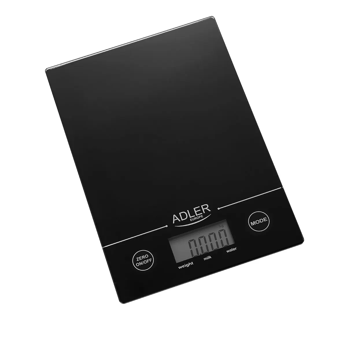 Adler Digital kjøkkenvekt (5kg/1g) Svart