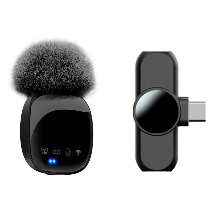 Lippa Pro trådløst mikrofonsett med støydemping (USB-C)