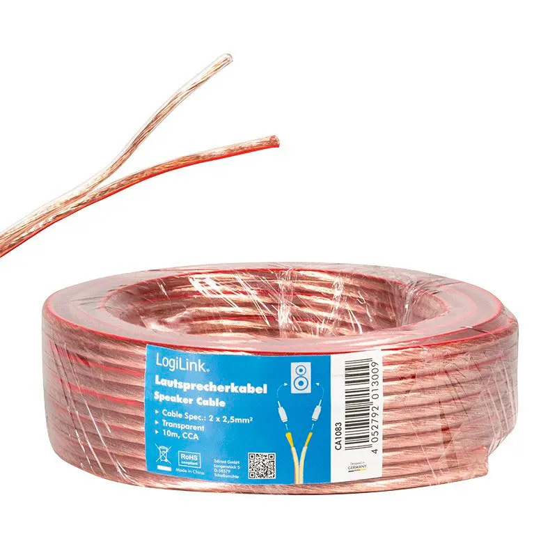Logilink Høyttalerkabel 2x2,5mm CCA - 10m