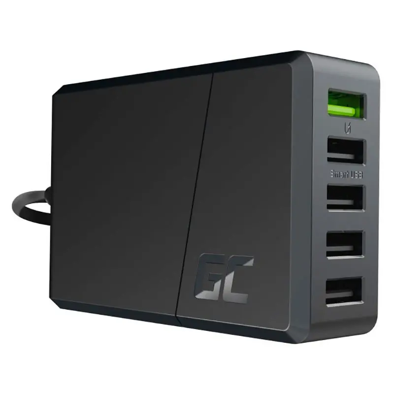 Green Cell lader med 5x USB-A porter (52W)