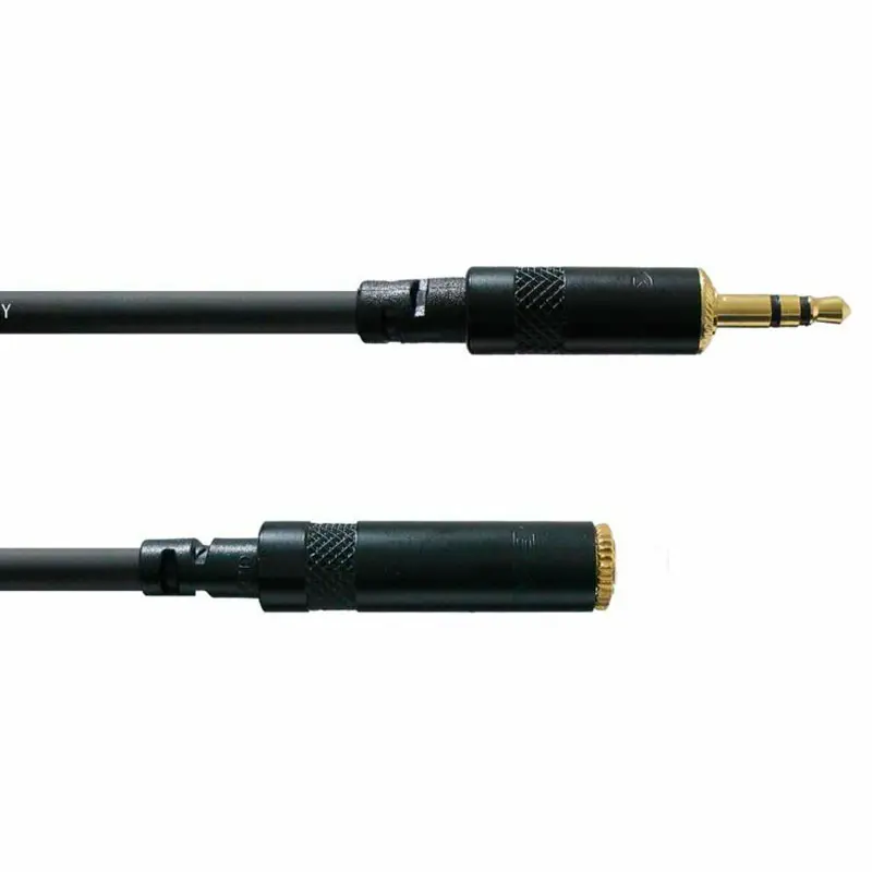 Cordial Minijack forlengerkabel stereo - 5m (3,5mm hunn/3,5mm hann)