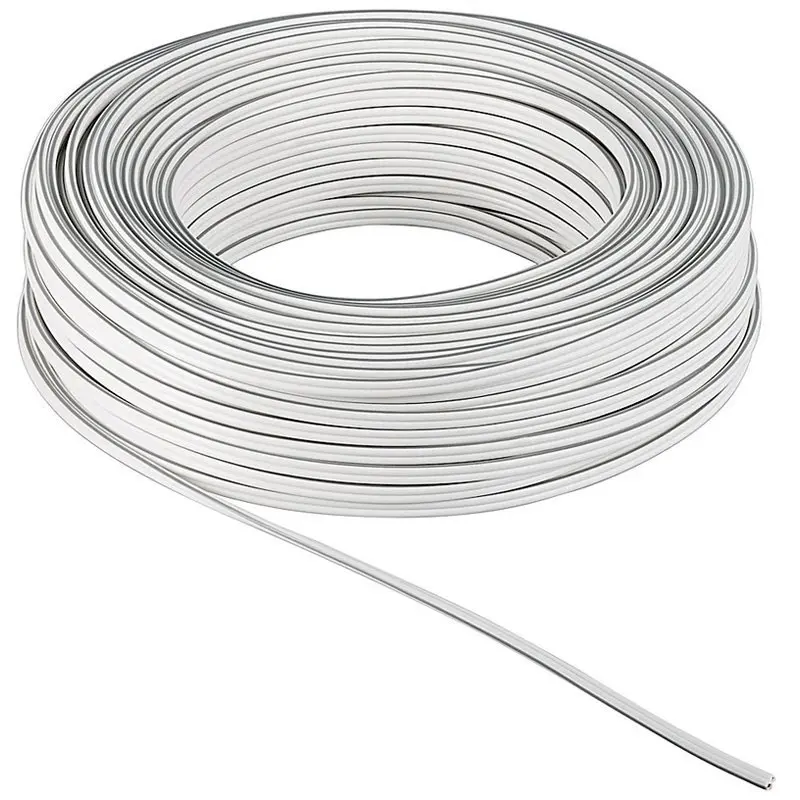 Goobay Høyttalerkabel 2x2,5 mm&sup2; CCA - 10m (Hvit)