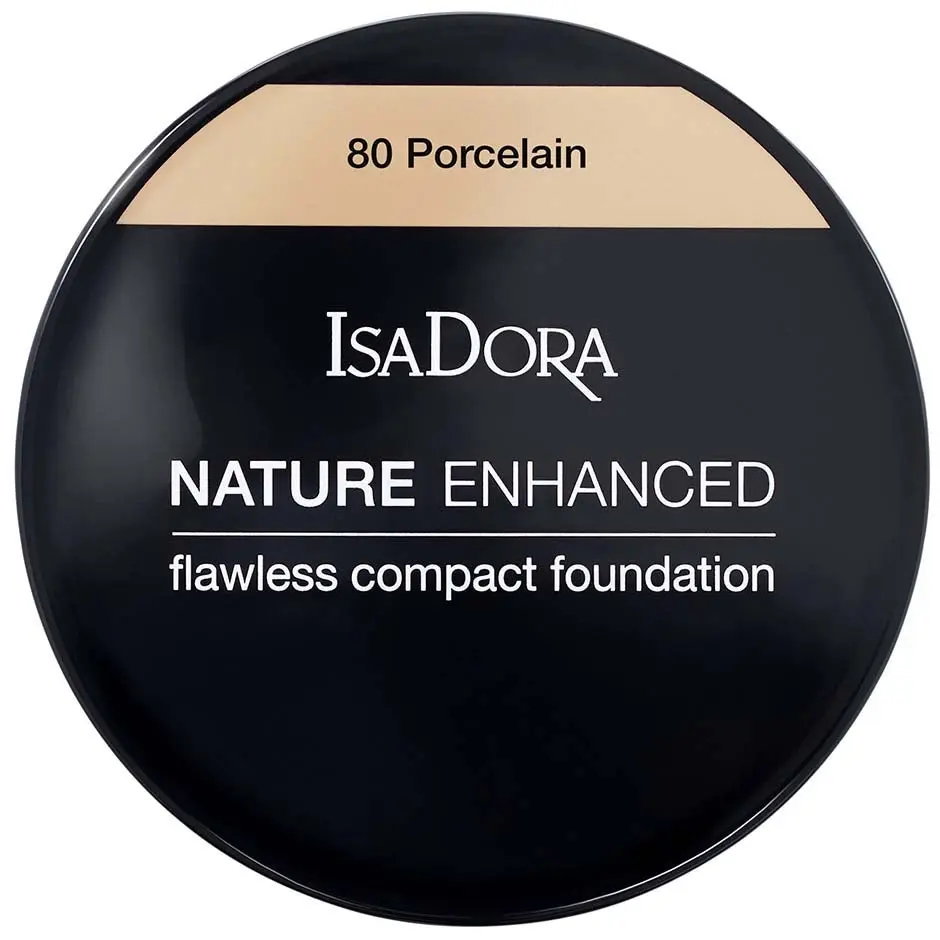 IsaDora Nature Enhanced Flawless Compact Foundation Porcelain