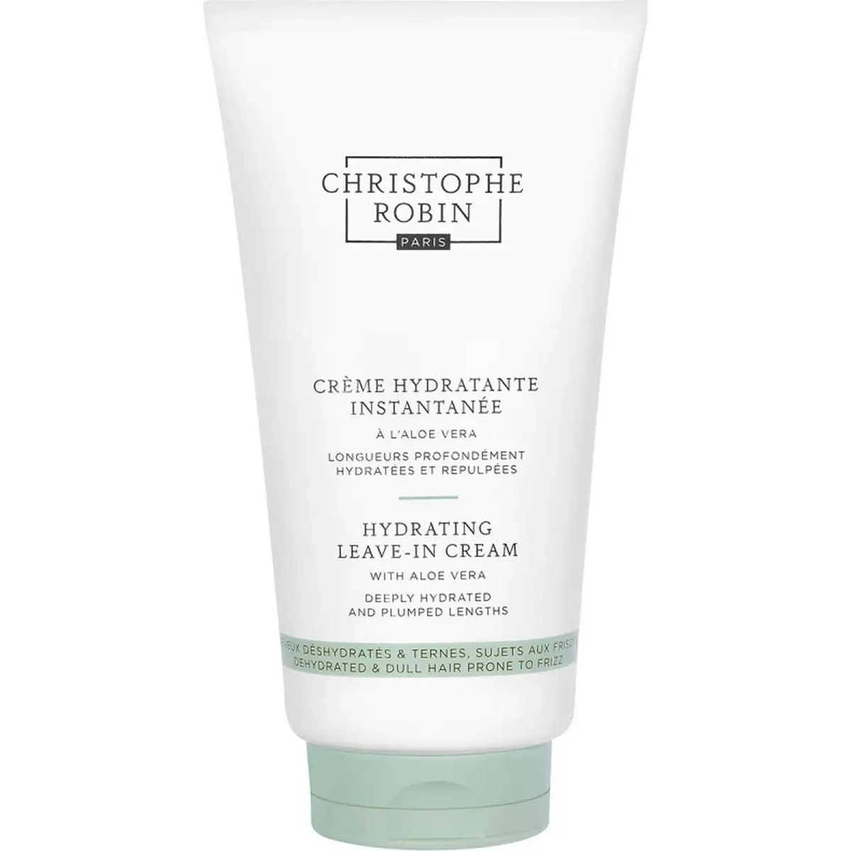 Christophe Robin Hydrating Leave-In Cream With Aloe Vera 150 ml