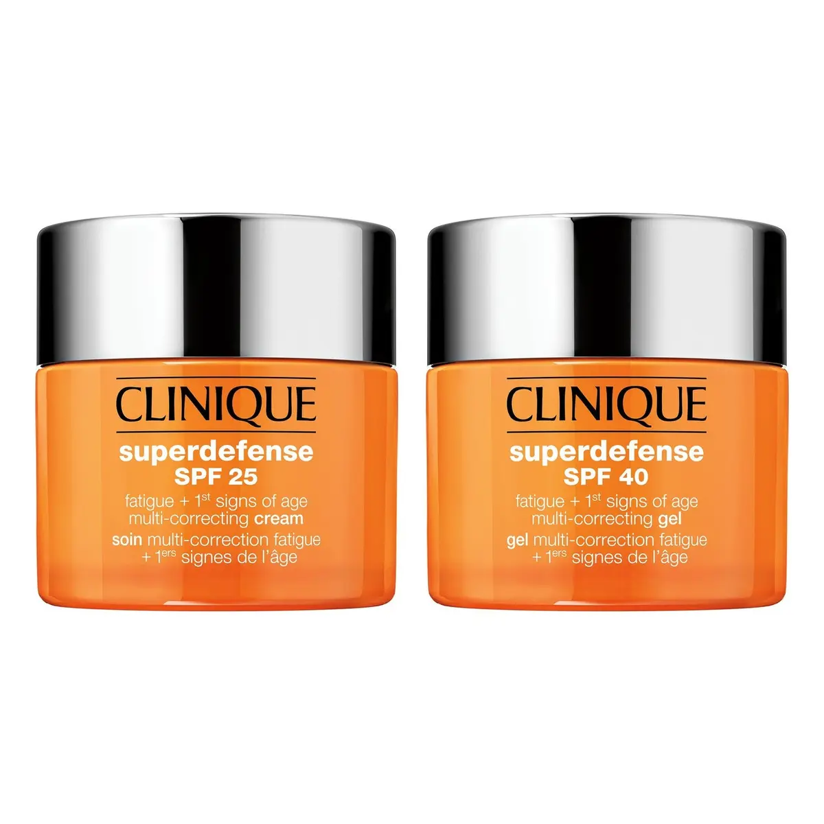 Clinique Superdefense Day Cream Duo SPF25 & SPF40 2 X 50 ml Day Creams 100 ml