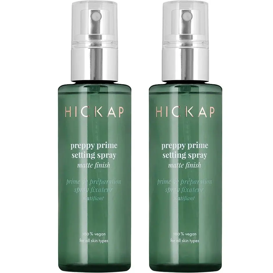 Hickap Preppy Prime Matte Finish Duo 2 x Setting Spray 100 ml 200 ml