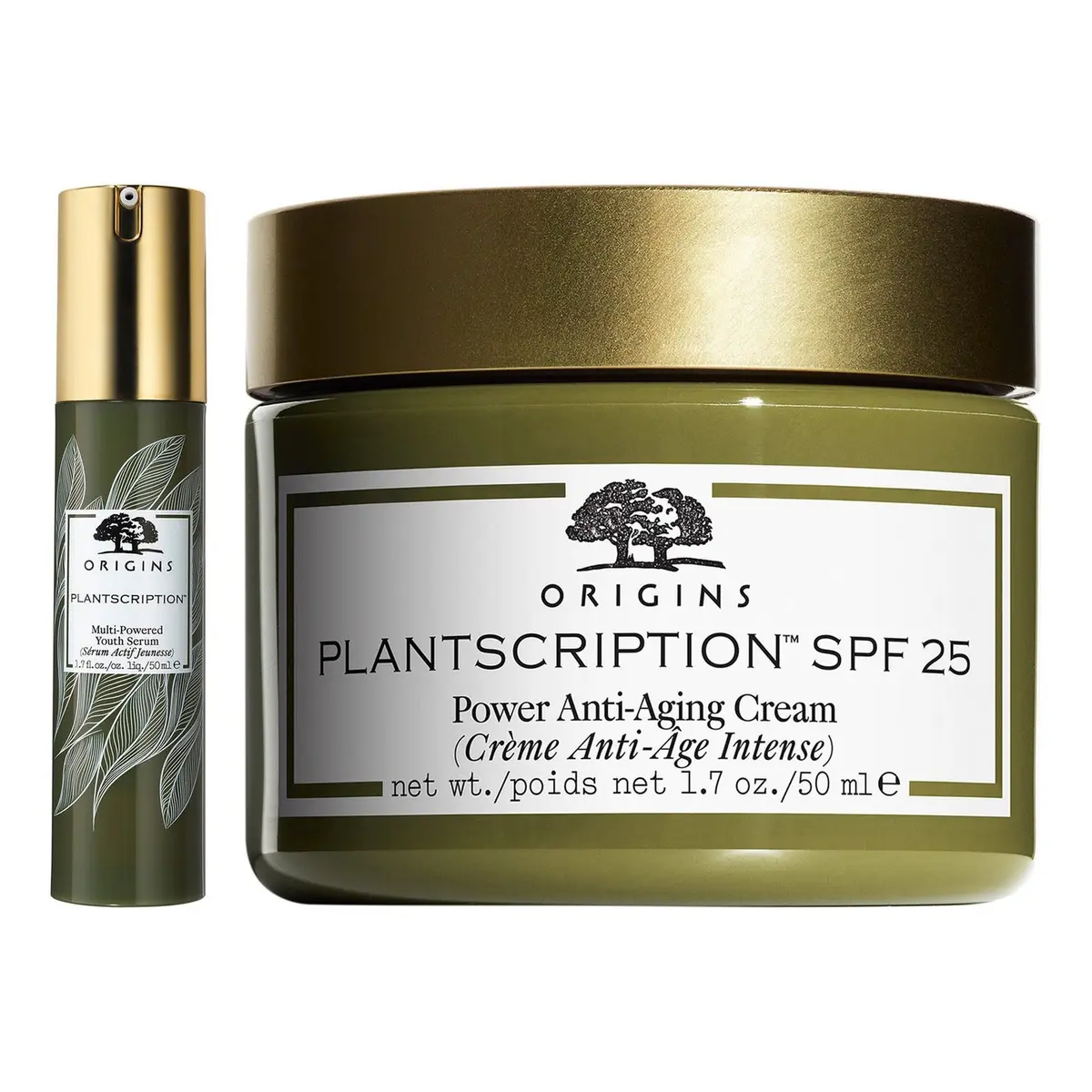 Origins Youth Radiance Duo Serum 50 ml & Anti-Aging Cream 50 ml 100 ml