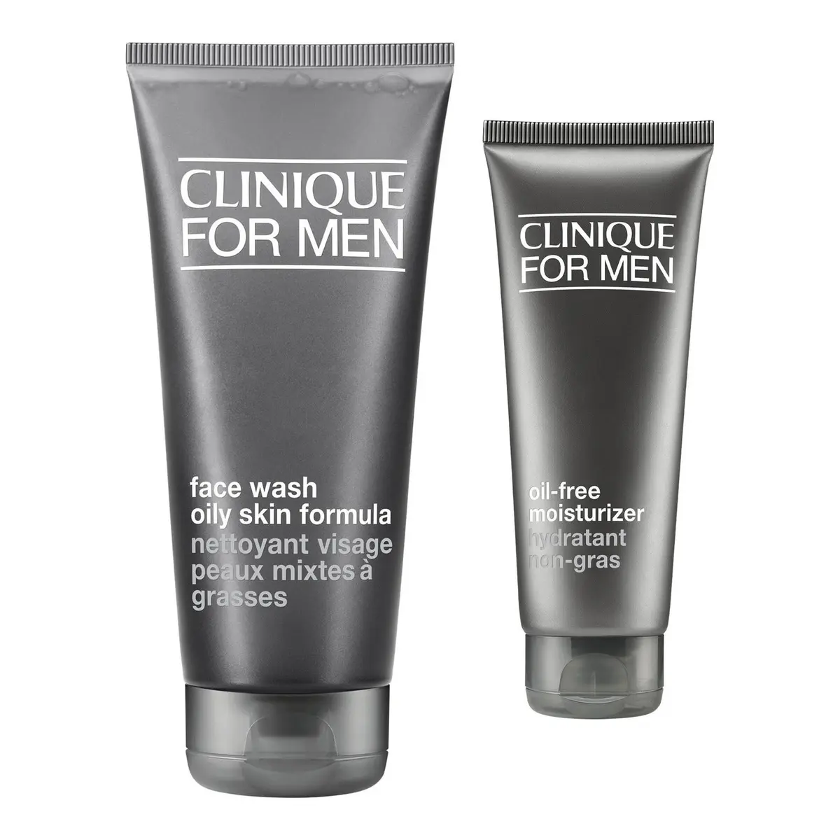 Clinique Men's Oil Control Essentials Face Wash 200 ml & Moisturizer 100 ml 300 ml