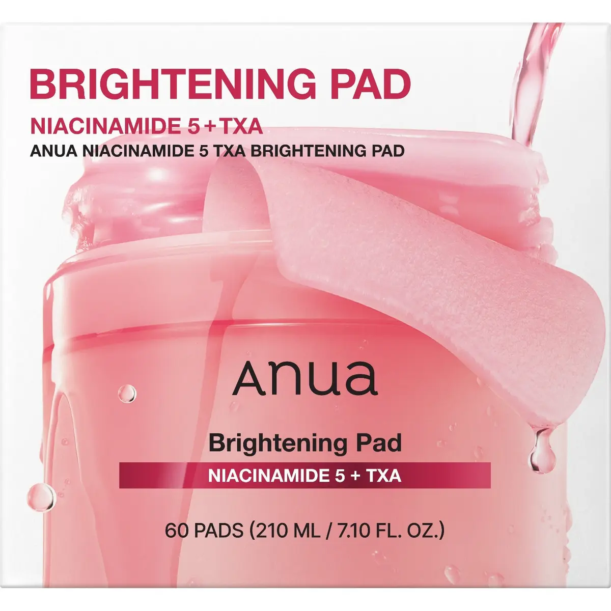 Anua NIACINAMIDE 5 TXA BRIGHTENING PAD 210 ml