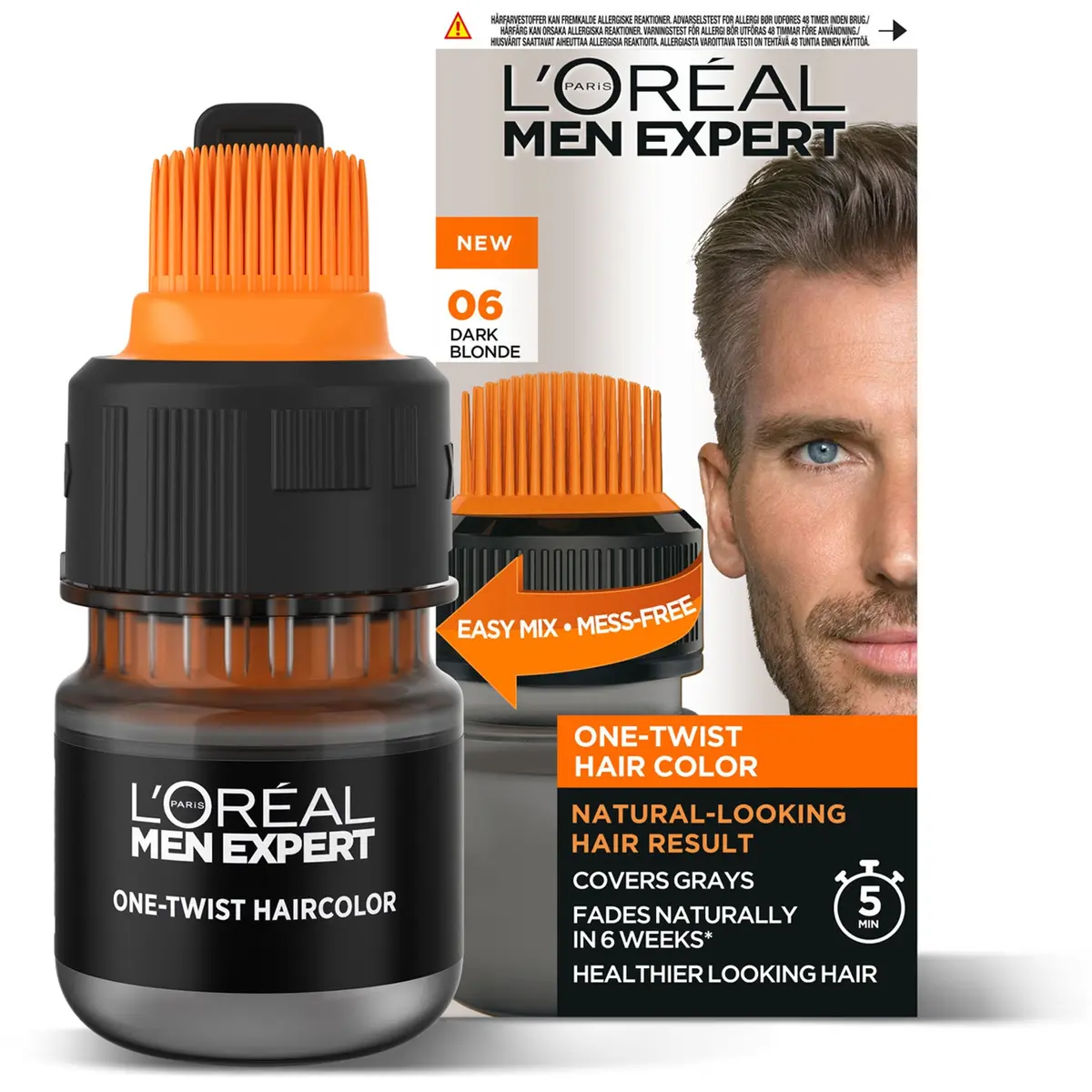 L'Oréal Paris Men Expert One-Twist Hair Color Dark Blonde 1 pcs