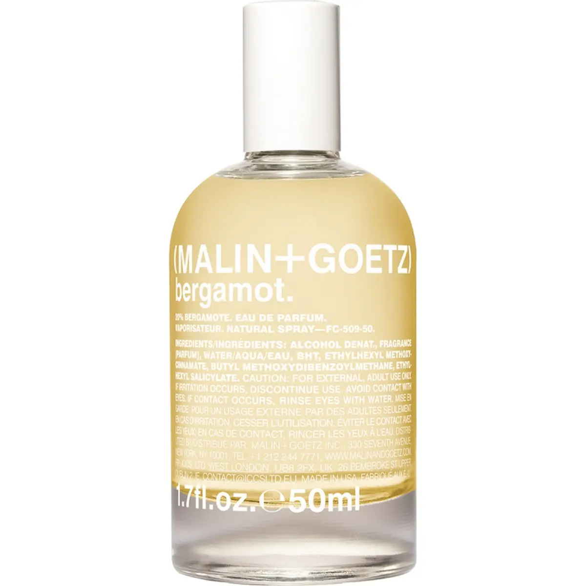 Malin+Goetz Bergamot Eau De Parfum 50 ml