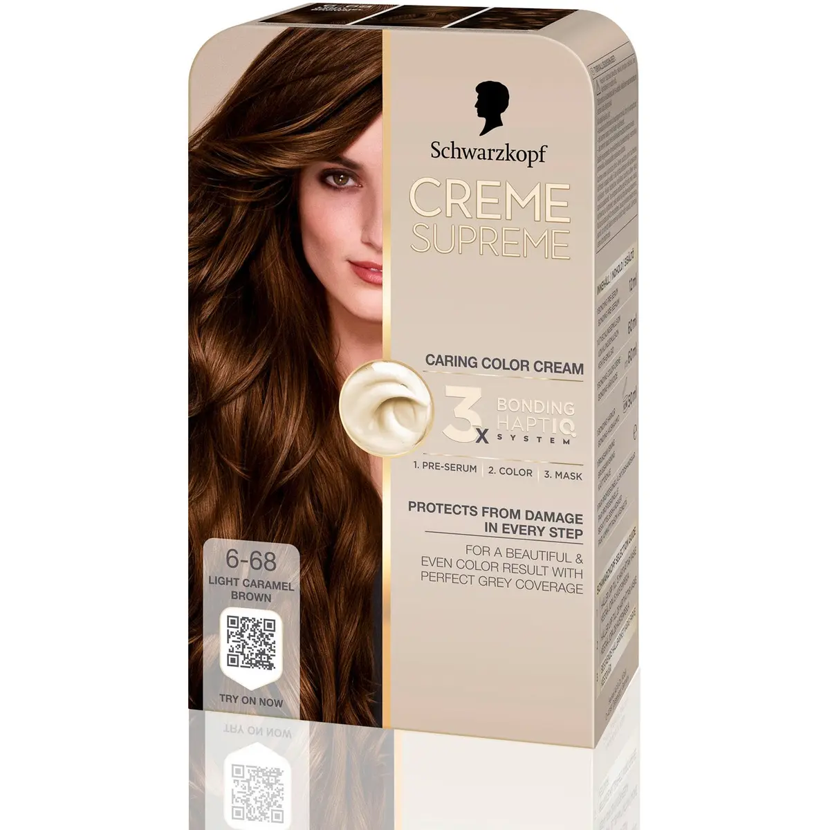 Schwarzkopf Creme Supreme Gloss Supreme Caring Color Gloss Chocolate Brown