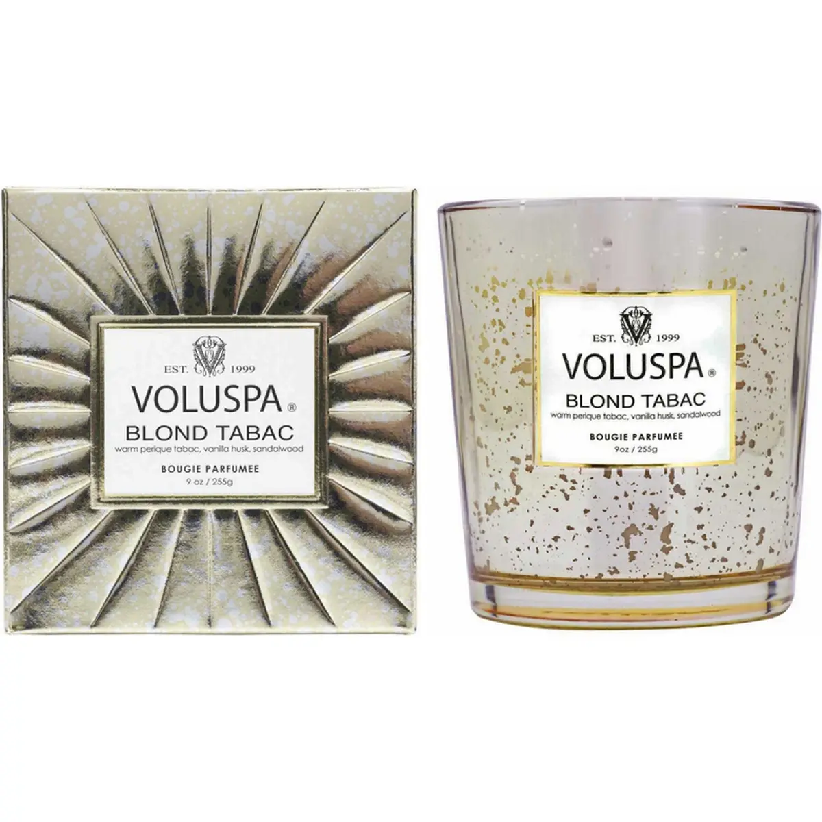 Voluspa Boxed Candle Blonde Tabac 255 g