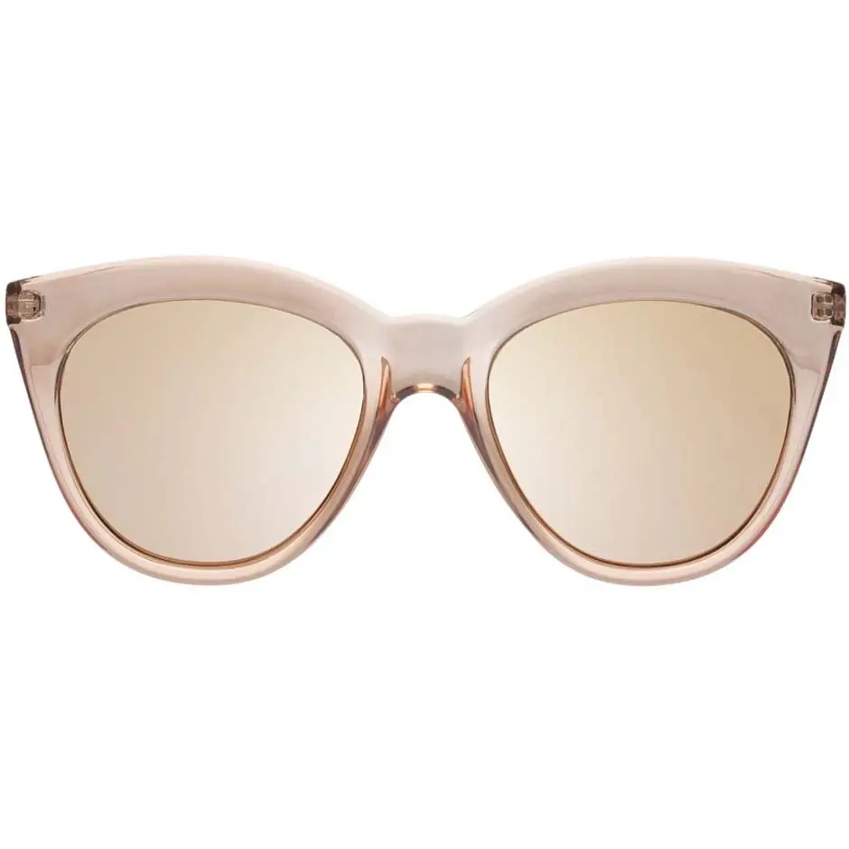 Le specs Halfmoon Magic Sunglasses Copper W/Copper Mirror Lens