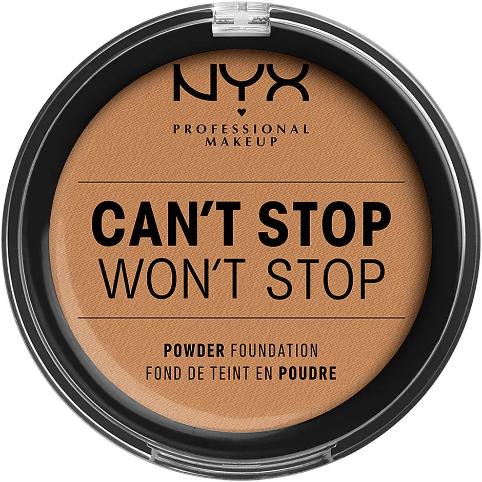 NYX Professional Makeup Can't Stop Won't Stop Powder Foundation Golden Honey 10 g