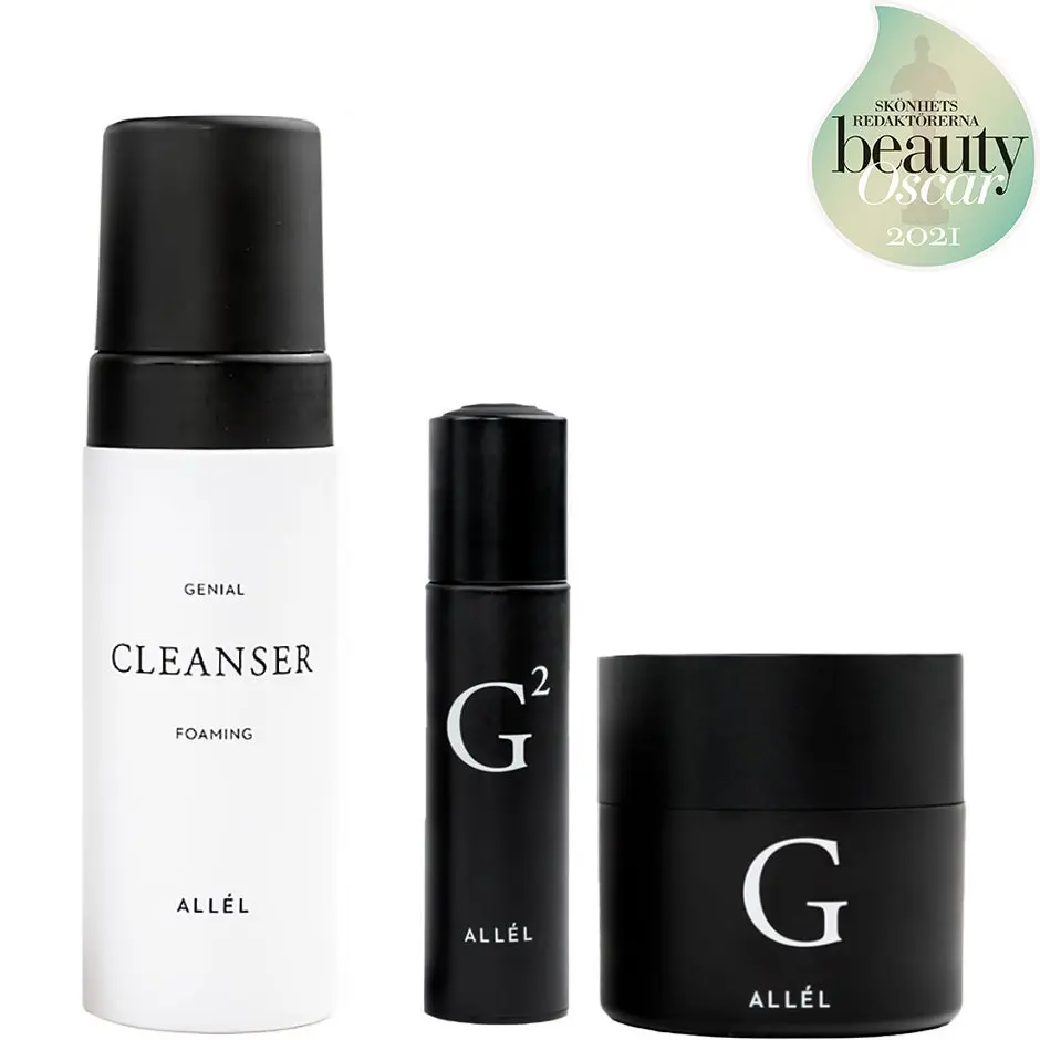 Allél G-serie Simple Routine Cleanser, Serum & Face Cream