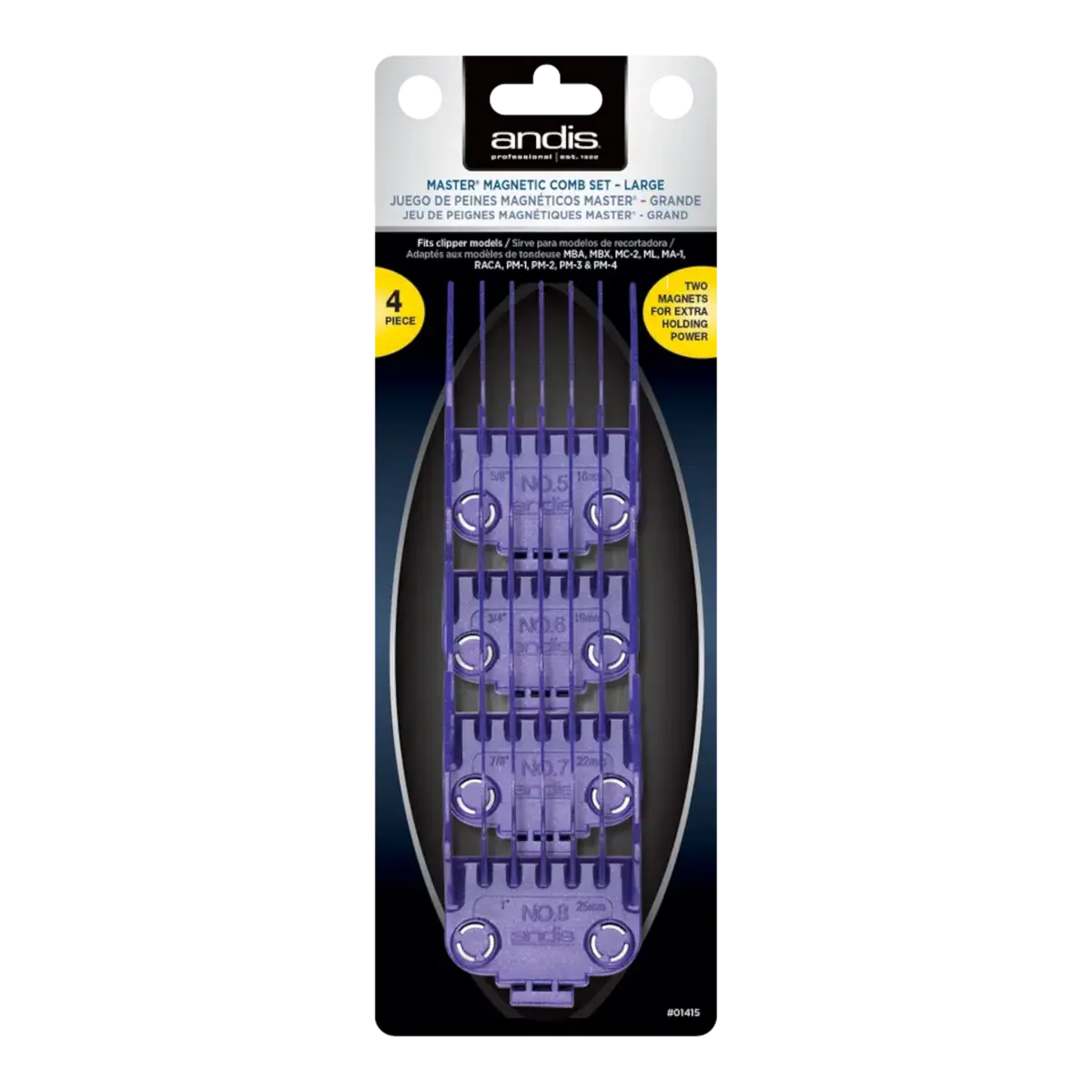 Andis Master/Recon/Phenom Dual Magnet - store avstandskammer