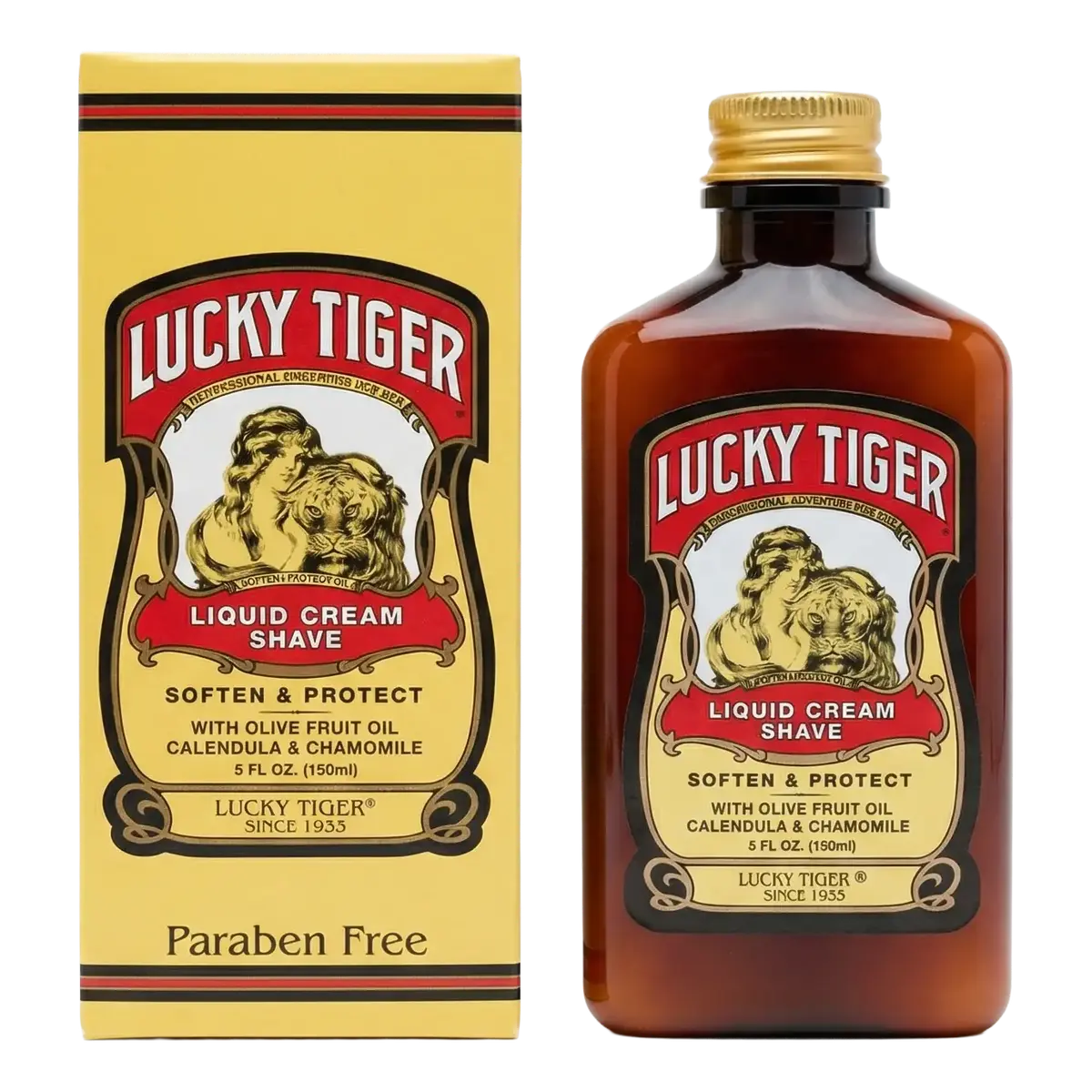 Lucky Tiger Liquid Cream Shave