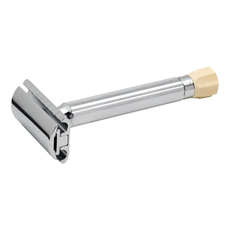 Merkur Progress 510C tradisjonell barberhøvel - Langt skaft