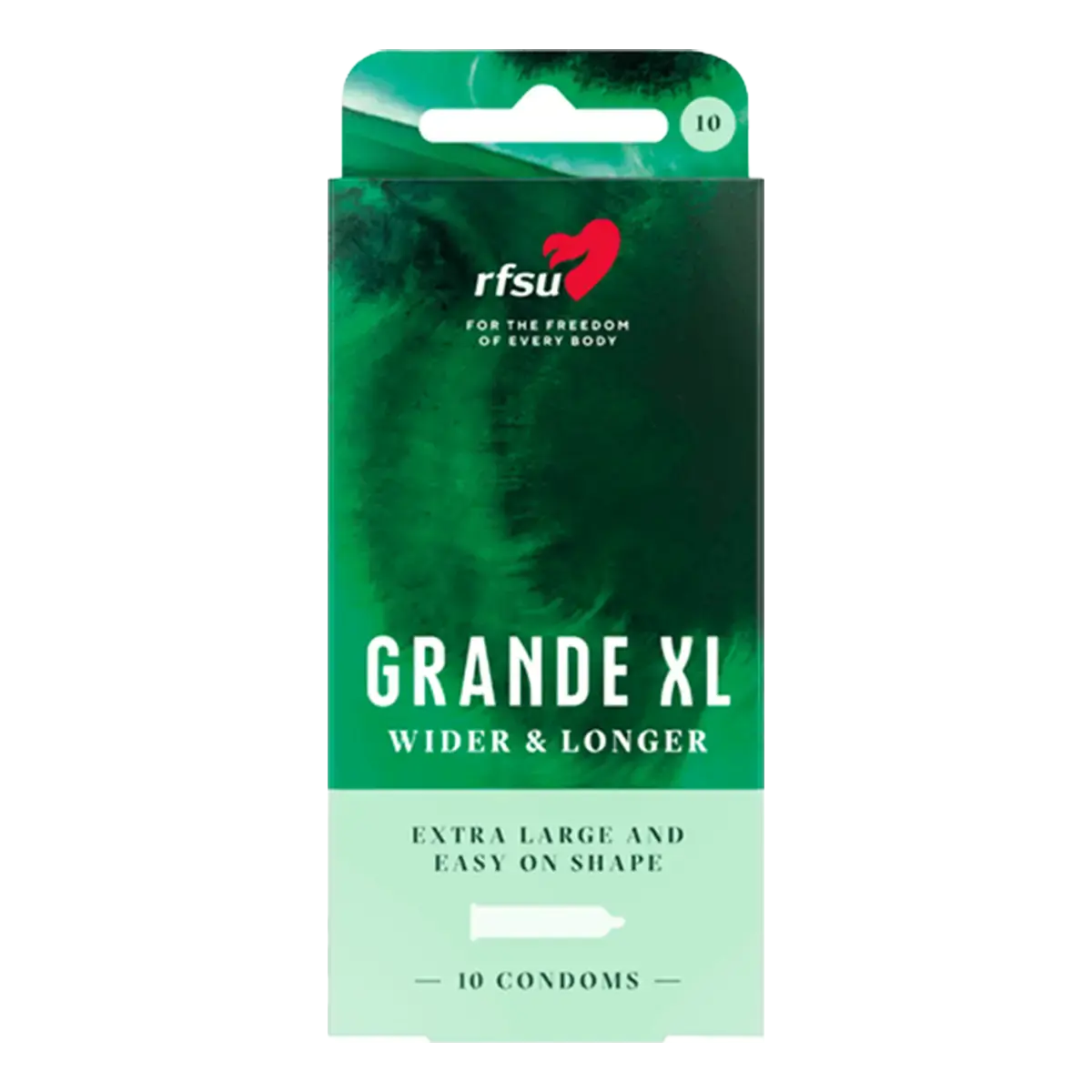 RFSU kondomer Grande XL 10-pakning