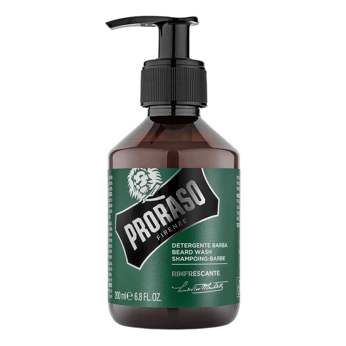 Proraso skjeggsjampo - Eukalyptus, rosmarin og bergamott