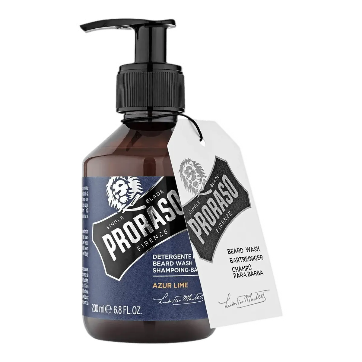 Proraso skjeggsjampo - Lime og mynte