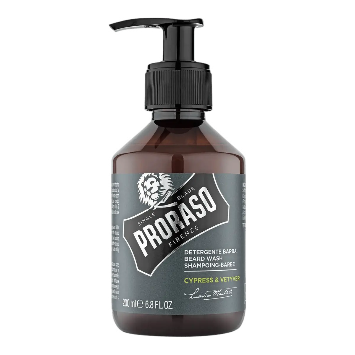Proraso skjeggsjampo - Sypress og vetiver