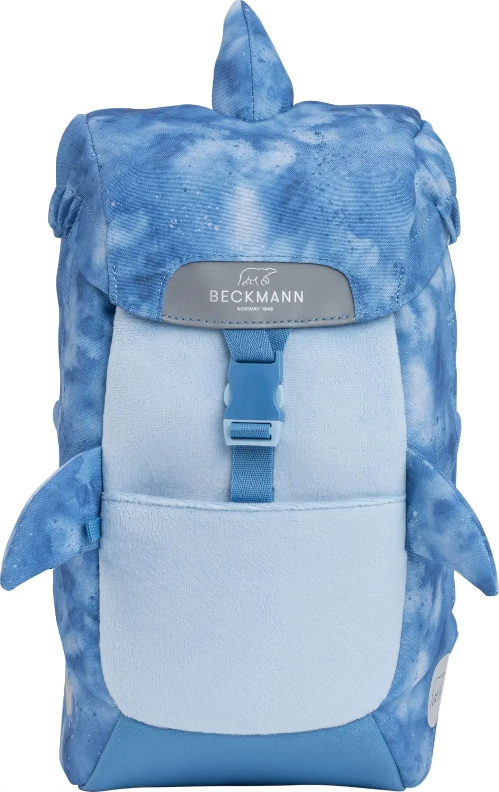 Barnehagesekk 12 l, blue, shark