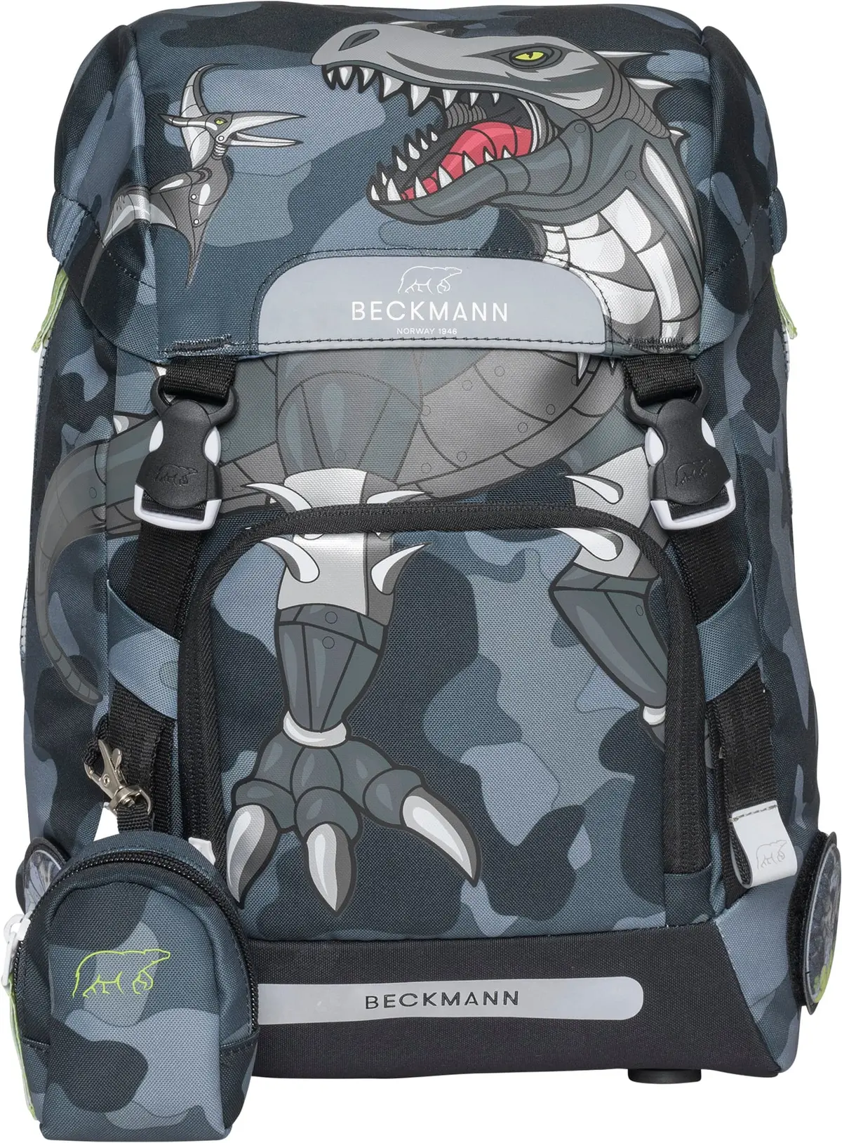 1.klassesekk 22 l, black, camorex
