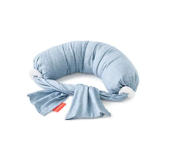 bbhugme ammepute – ergonomisk støtte, bluemelange