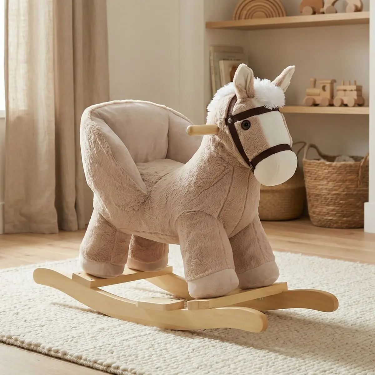 Gyngedyr, hest