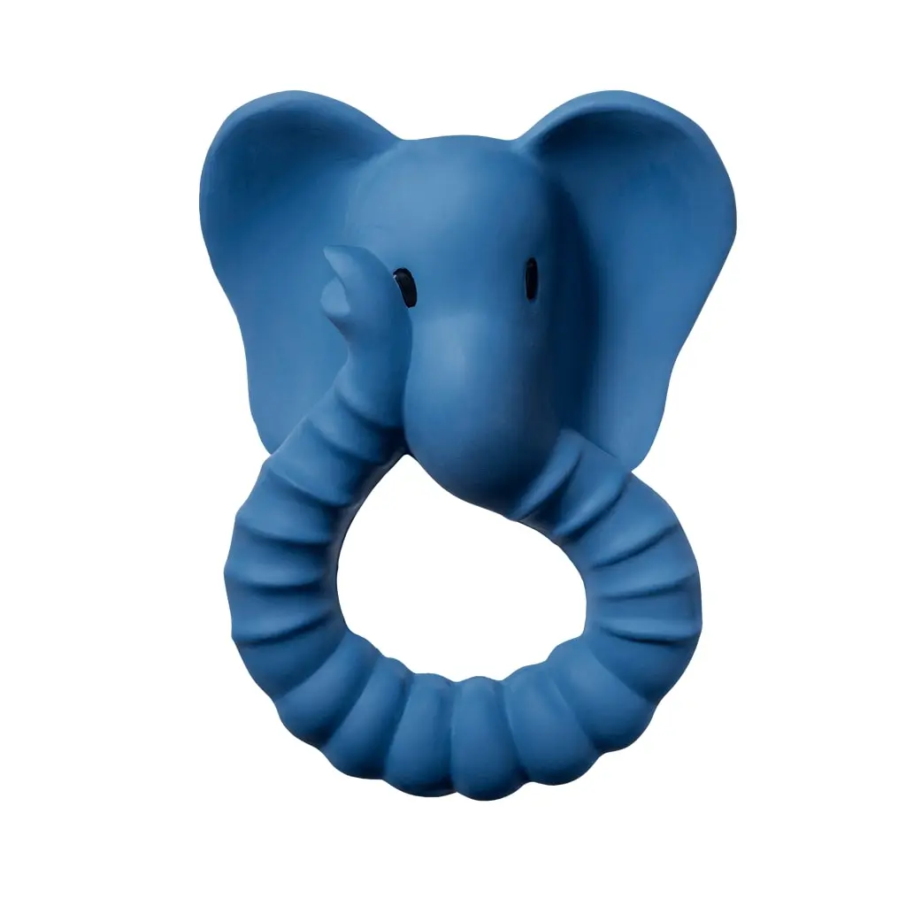 Biteleke i naturgummi, elefant