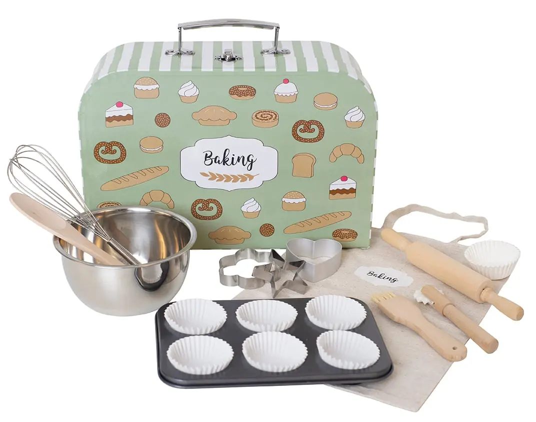 Bakesett i koffert, multiple