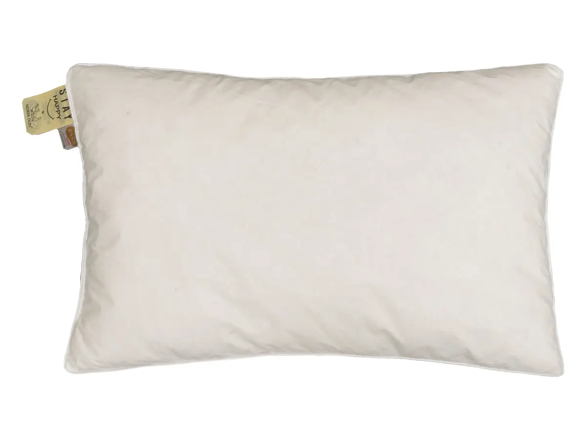 Stay Happy lav dunpute, white