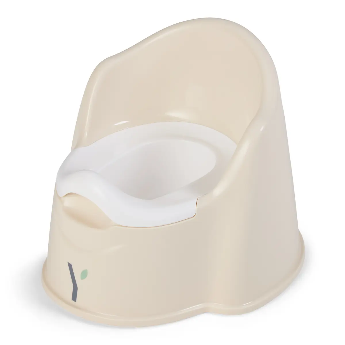 Pottestol, offwhite
