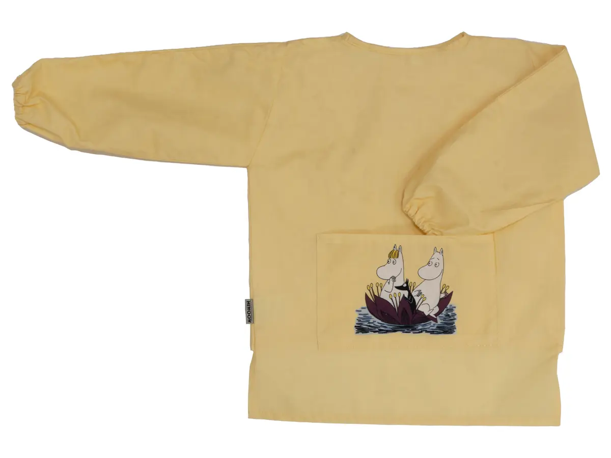 Moomin smekke med ermer, yellow