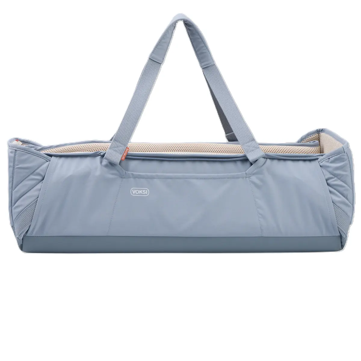 Voksi Carry Me bærebag, mistyblue, leaf