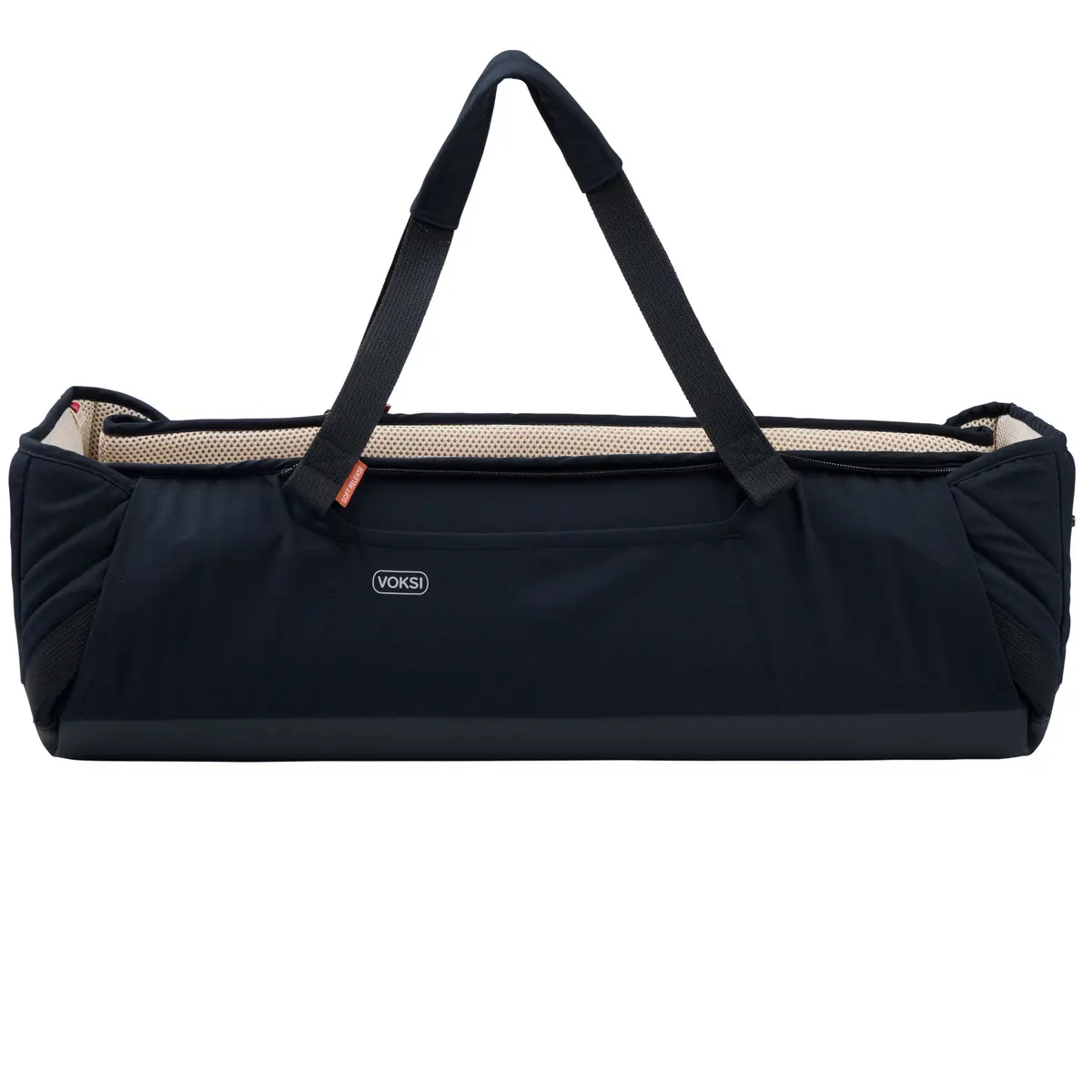 Voksi Carry Me bærebag, black, leaf