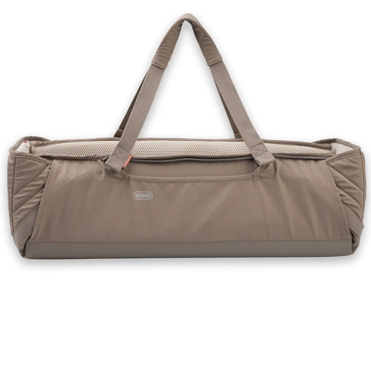 Voksi Carry Me bærebag, walnut, leaf