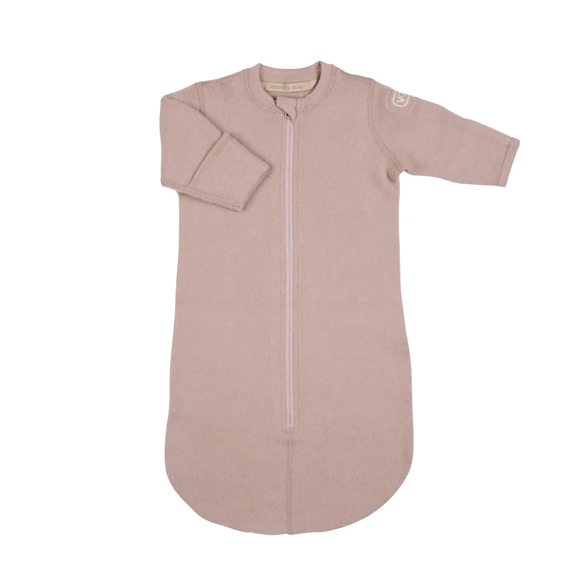 Ullpose – Myk og varm sovepose til baby, softgrape, std
