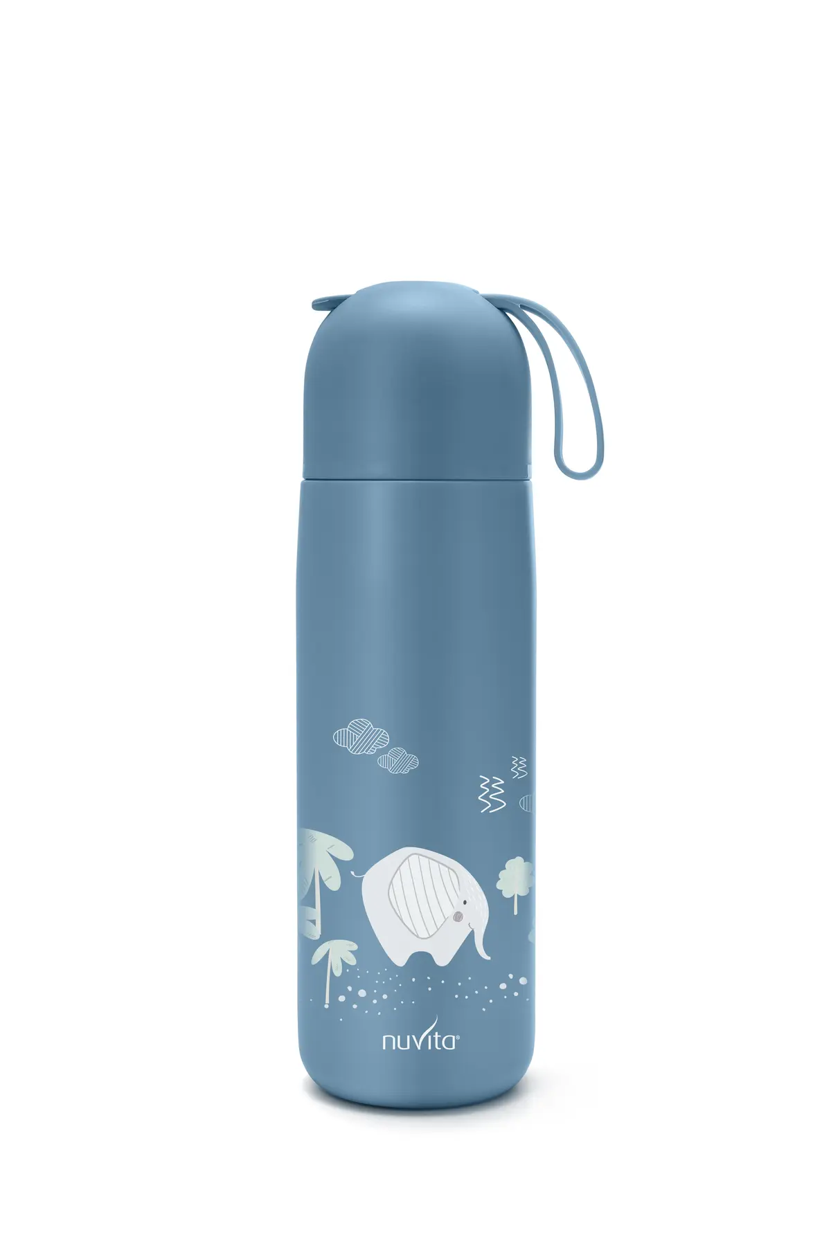 Termos med silikonhåndtak, powderblue
