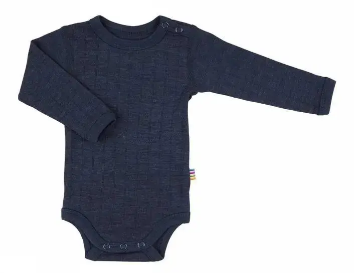 Joha ull/silke body, navy